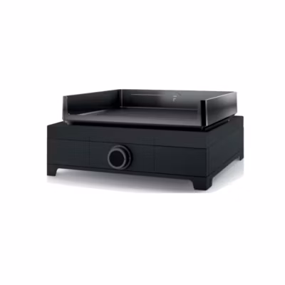 Plancha gaz 3200w plaque fonte émaillée 43.5x42cm noir Forge Adour MODERNG45AN modern g