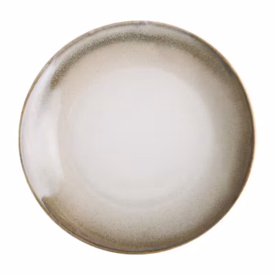 Assiette Plate Sable 205 ou 270 mm Birch – Lot de 6 – Olympia – Beige – l0.1- L0.1- P0.1- h2.9- Porcelaine
