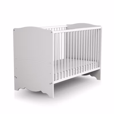 Lit bebe 60×120 AT4 Marelle Blanc