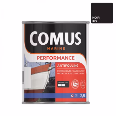 PERFORMANCE NB NOIR 2,5L – Antifouling tous  bateaux et coques (sauf aluminium) – COMUS