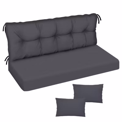 Coussin matelas pour balancelle Classic FEROCITY Anthracite 150x50x50 1 piece