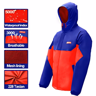 Vestes EMTOP Taille XXL PUB Modèle Promotionnel avec Logo Officiel
