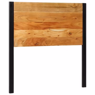 Tête de lit 100 cm bois massif d&rsquo;acacia et fer vidaXL