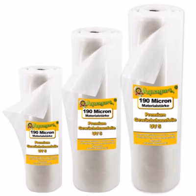 2 m film de jardin, film de serre, UV 5 film de couche froide, 4 m de large Aquagart