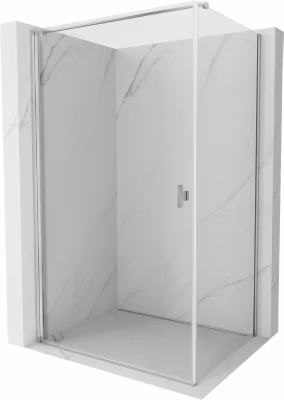 Mexen Mist-B cabine de douche pivotante 70 x 85 cm, transparent, chrome – 8A2T-070-085-01-00
