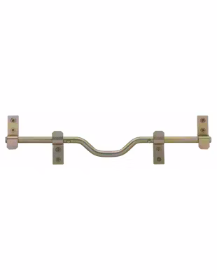 Barre de sécurité pour volet bois, non cadenassable, acier, diamètre 14x460mm, zingué – THIRARD