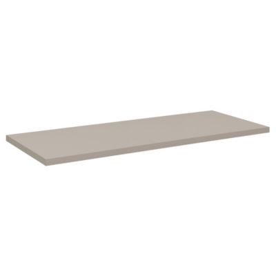 Plan vasque 100 cm VANO  Finition marron congo  L100 x P40 x H2 cm  À poser