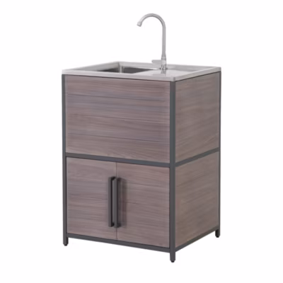 Sunjoy Évier de cuisine MAMBO pour cuisine extérieure