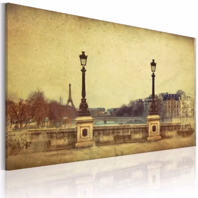 Tableau Vintage Paris – la ville des rêves 60×40 cm
