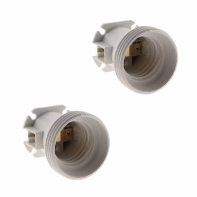 Lot de 10 douilles de chantier E27 sans bague – Zenitech