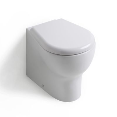 Toilette À Sol En Céramique Avec Rebord Soave De Kiamami Valentina