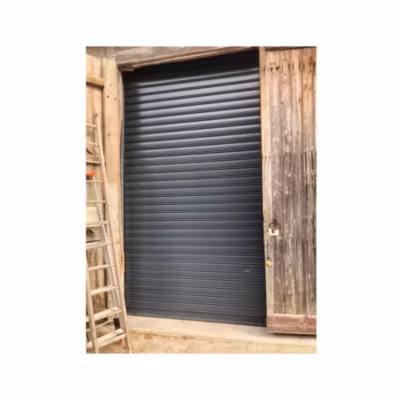 Rideau Métallique Gris RAL7016 Manuel Lames Pleines 7/10ème L3000 H2000 CLASSIC