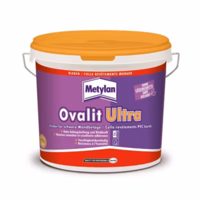 Colle spéciale revêtements PVC lourds Metylan Ovalit Ultra 5kg