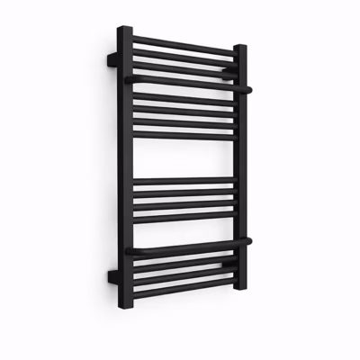 Sèche-serviette eau chaude noir de 820mm de haut et 500mm de large – 406 Watt – LIM820/500ZXN