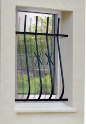 Grille de Defense Udine pour Fenetre H 45 cm x L 100 cm (côte tableau)