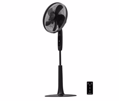 Cecotec ventilateur sur pied 60 W 6 vitesses fixe noir