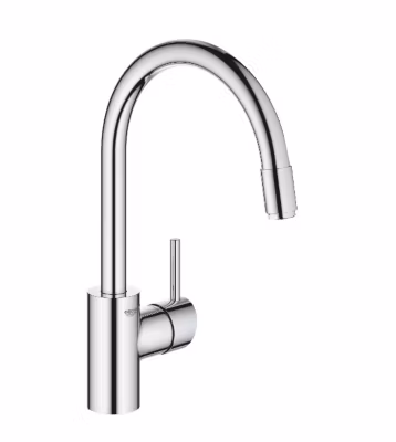 Mitigeur évier CONCETTO bec haut avec mousseur extractible – GROHE – 32663003