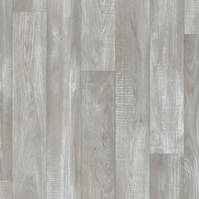 Sol Vinyle Imitation parquet gris clair – Rouleau de 3m x 27m