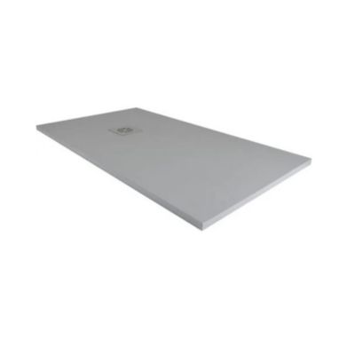 Receveur de Douche 140X115 cm Ligne Vulcano Fin Gris foncé Ral 7005 en Résine Synthétique et Poudre de Marbre  – FRASCIO