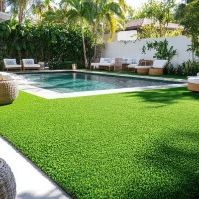 Gazon Synthétique GREEN ECO 25mm – 2Mx4M soit 8m2 – BBE