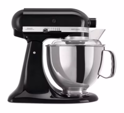 Robot pâtissier multifonction 4,8l 300w noir onyx Kitchenaid 5KSM175PSEOB artisan