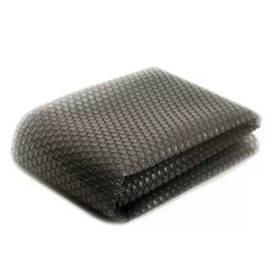 Bâche à bulles 4 m x 9 m pour piscine – 300 microns – Gris – Linxor