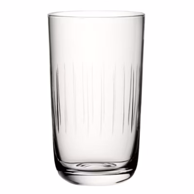 Verres Hauts Rainurés Nid d&rsquo;Abeille Raffles 420ml – Lot de 6 – Utopia