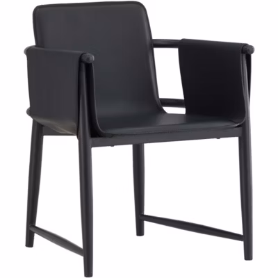 Fauteuil en métal et polyuréthane Bjäre 60x61x78 cm