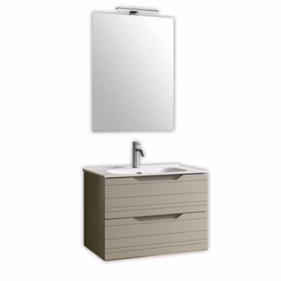 Ensemble 4 pièces SOLMIRA taupe