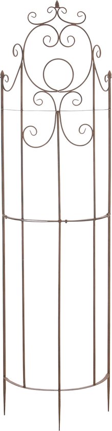 Clp Climbing Rack FLIEDER en fer, plante grimpante, support de plante, support de plante, support de Lierre , aide au rang, lierre de rang, treillis, – brun antique