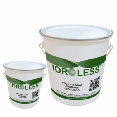 Membrane d&rsquo;étanchéité en polyuréthane incolore pour piscines (3 + 1kg) pour carrelage. Imperméabilise et prévient les fuites