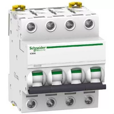 Disjoncteur 16 A – Acti9 – iC60N – 4P – Courbe B