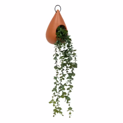 Plante suspendue goutte H60cm caramel – Atmosphera