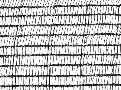 Filet anti-batracien – Noir – 85g/m² – Renfort et boutonnières côtés 0.35m x 10m Noir