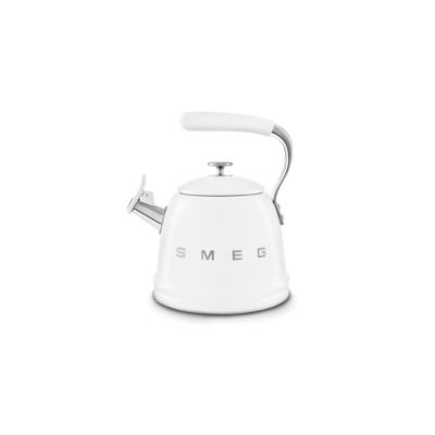 Bouilloires à sifflet 2.3l blanc Smeg WKF01WH années 50