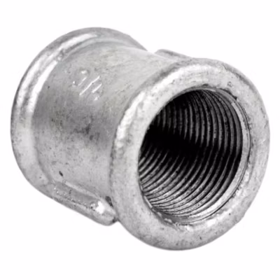 Manchon égal fonte galvanisée – 33x42mm (1 »1/4)