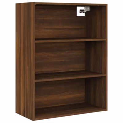 vidaXL Armoire murale suspendue Chêne marron 69,5×32,5×90 cm 817401