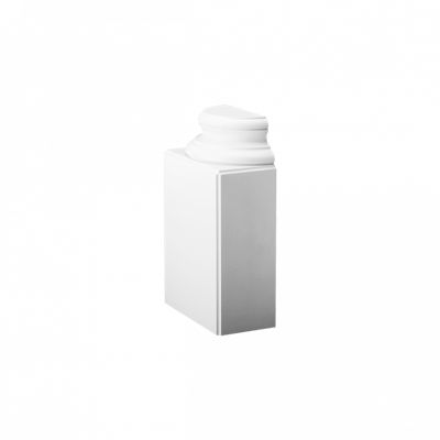 Haute base carrée pour demi-colonne K1131