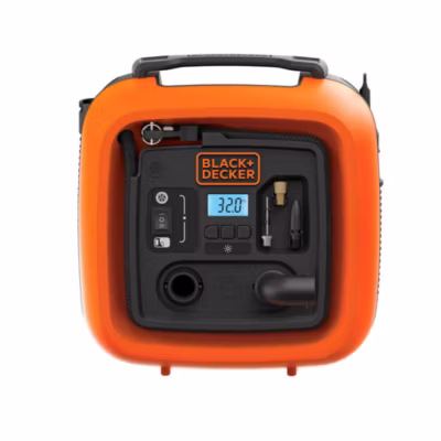 Gonfleur-compresseur filaire – 11 bars 160 PSI BLACK+DECKER ASI400-XJ
