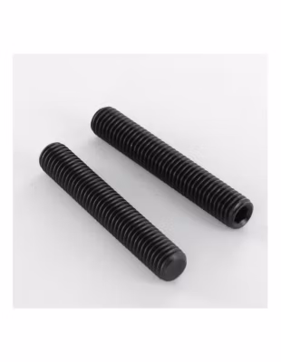 Vis métaux Sans tête six pans creux (sthc) Clé de 2.5 HC2.5 M5X6 Bout plat Acier brut – 1 pièce