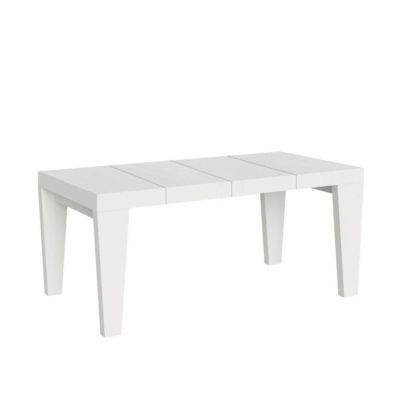 Table extensible 90×90/246 cm Spimbo Premium Frêne Blanc