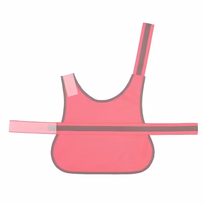 Yoko – Veste pour chiens Rose fluo (S-17 cm)