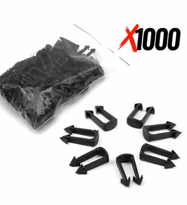 Lot 1000 Agrafes pour tapis de sol chauffant electrique 30mm
