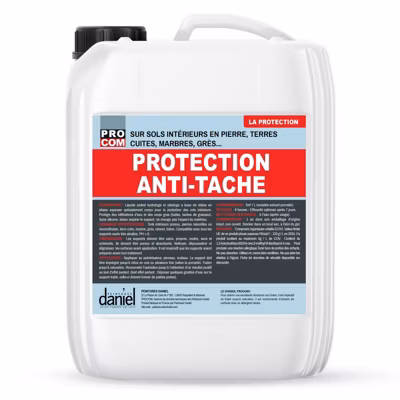 Protection anti-tache, hydrofuge, oléofuge, terrasses, sols intérieurs, extérieurs PROCOM-1-Incolore
