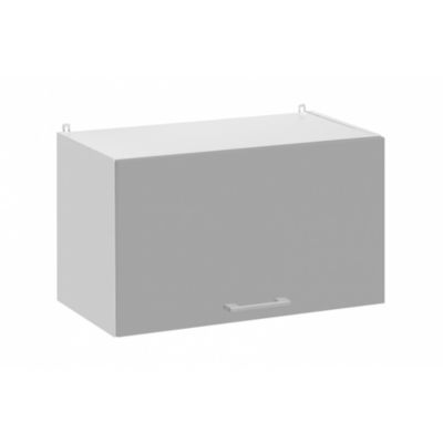 Cuisineandcie – Meuble haut de cuisine Eco Gris Brillant 1 porte relevable L 60 cm