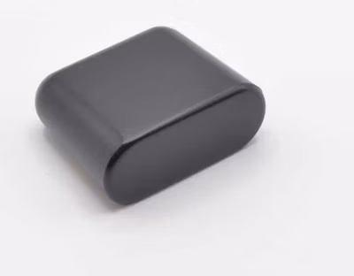 Bouton de meuble en zamac 34×14 mm NOIR MATLot de 11