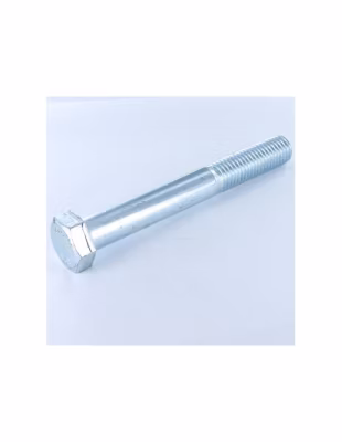 Corps de boulon filetage partiel Tête hexagonale TH M16X140 Classe 8.8 Acier zingué – 1 pièce