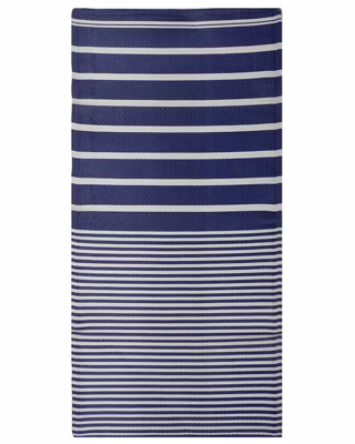 Tapis d&rsquo;extérieur HALDIA Bleu marine 90 x 180 cm
