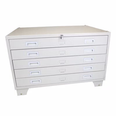 Commode D architectes Métallique, Verrouillable, à 5 Tiroirs A1