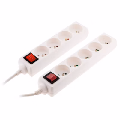 2 blocs 4x16A + interrupteur Zenitech